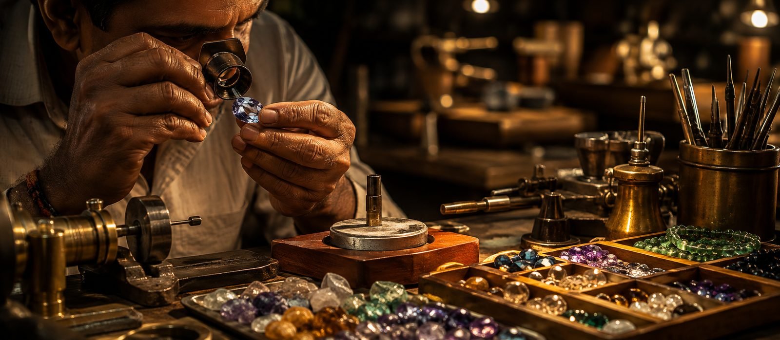 Gemstone production and grading