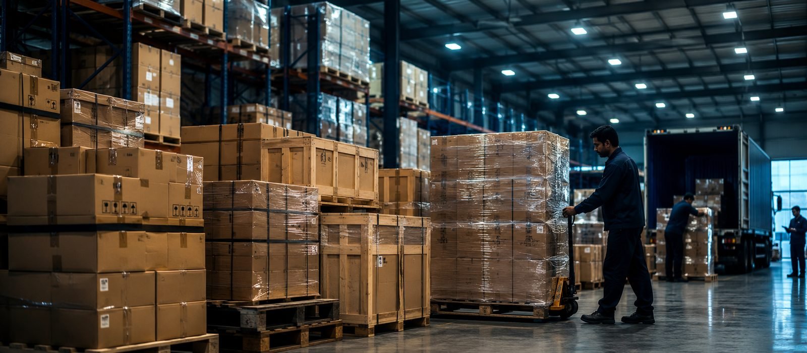Warehouse storage and dispatch